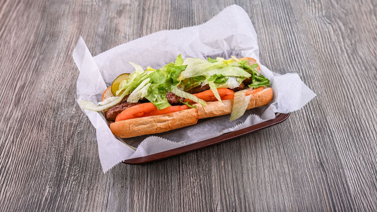 Hamburger Sub at Arundel House of Pizza in Arundel, ME 04046 | YourMenu® Online Ordering