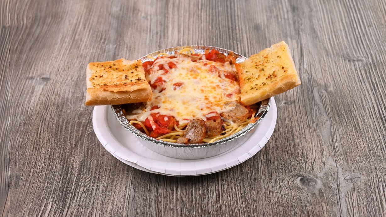 Spaghetti & Sausage at Arundel House of Pizza in Arundel, ME 04046 | YourMenu® Online Ordering