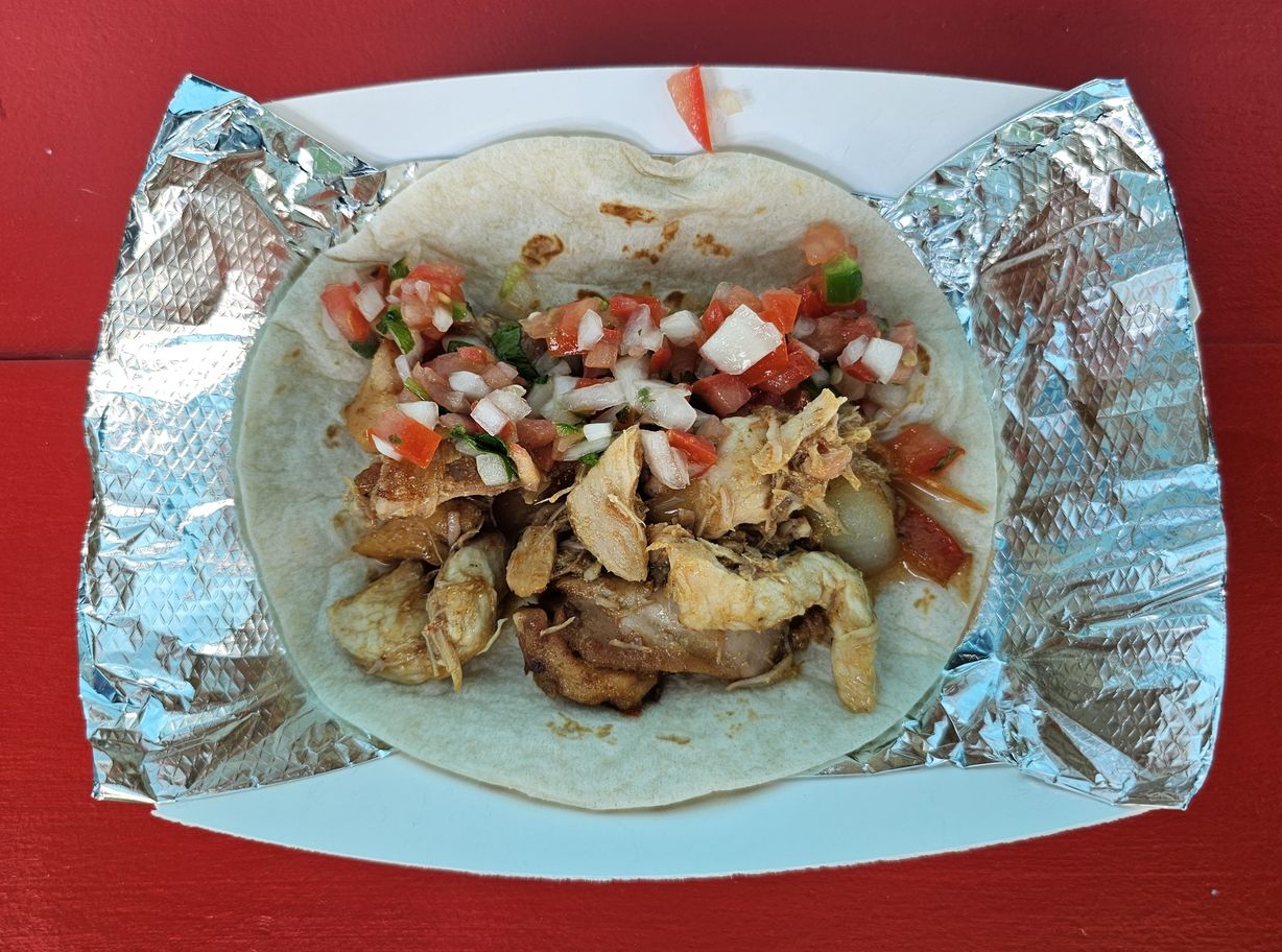 Chicken Taco at Tacali Order for Pickup in DOWNTOWN LOS ANGELES, CA 90013 | YourMenu® Online Ordering