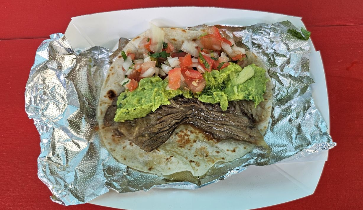 Brisket Taco at Tacali Order for Pickup in DOWNTOWN LOS ANGELES, CA 90013 | YourMenu® Online Ordering