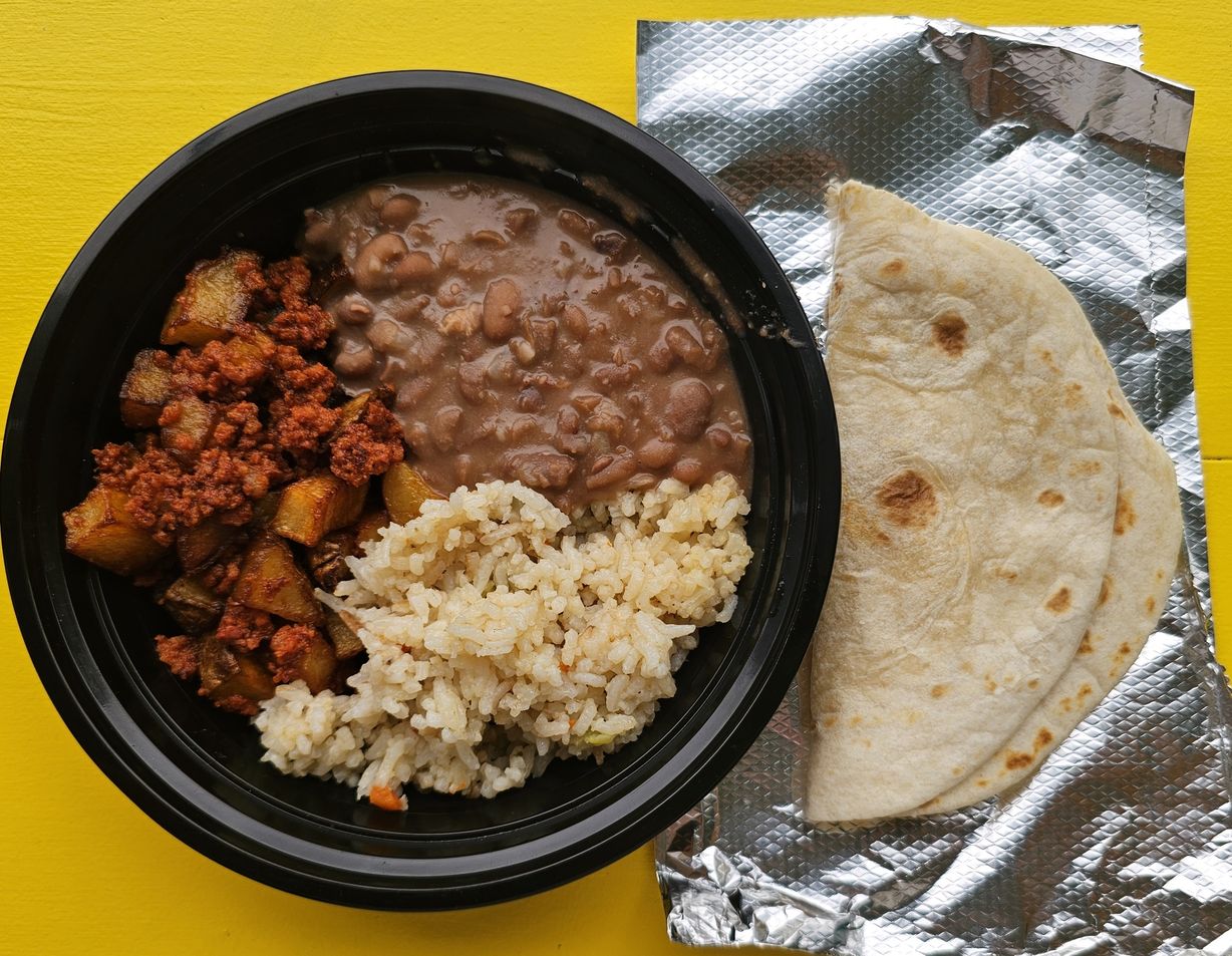 Chorizo & Potato Plate at Tacali Order for Pickup in DOWNTOWN LOS ANGELES, CA 90013 | YourMenu® Online Ordering