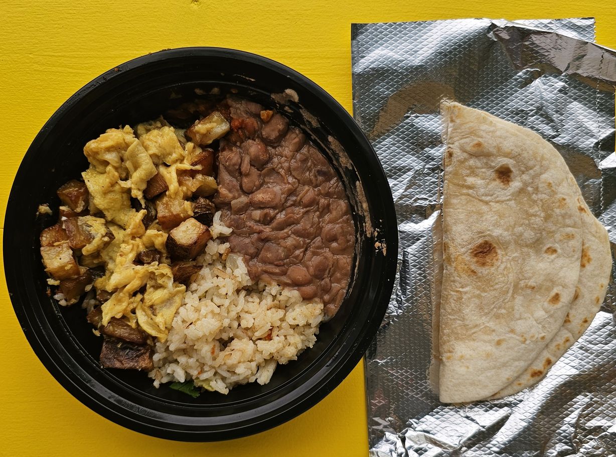 Potato & Egg Plate at Tacali Order for Pickup in DOWNTOWN LOS ANGELES, CA 90013 | YourMenu® Online Ordering