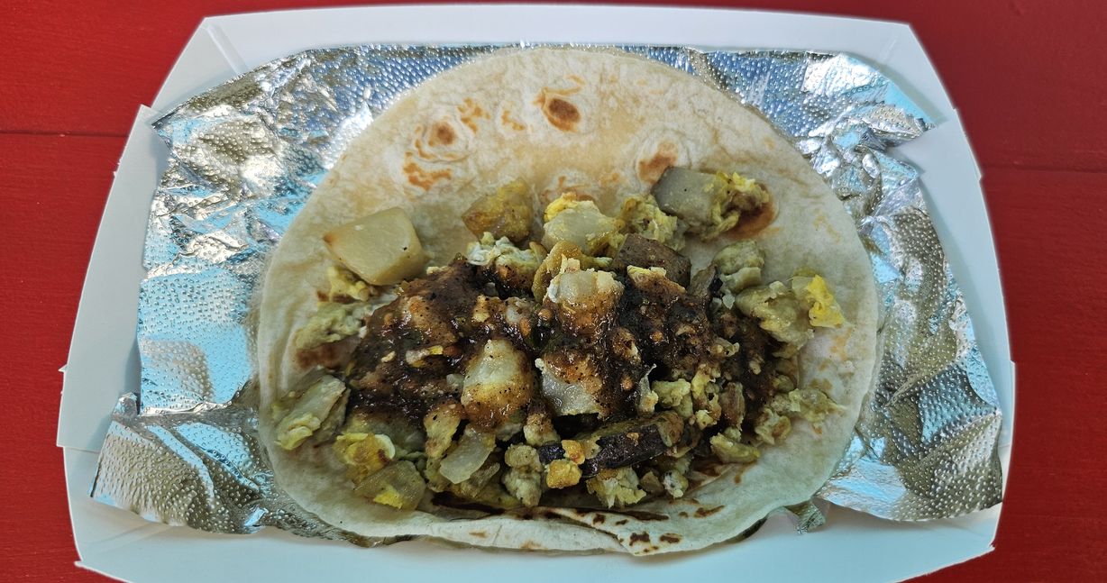 Potato & Egg Taco at Tacali Order for Pickup in DOWNTOWN LOS ANGELES, CA 90013 | YourMenu® Online Ordering