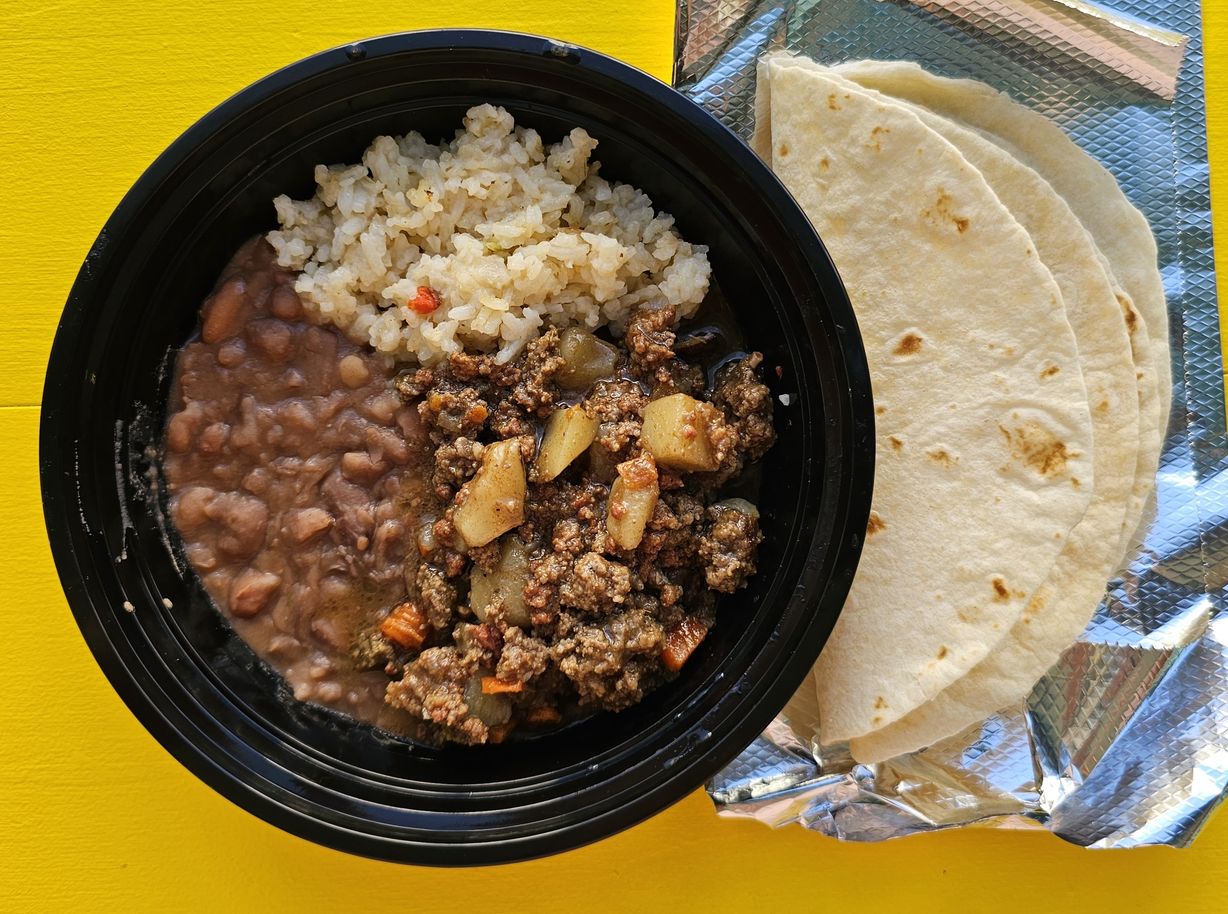 Picadillo Plate at Tacali Order for Pickup in DOWNTOWN LOS ANGELES, CA 90013 | YourMenu® Online Ordering