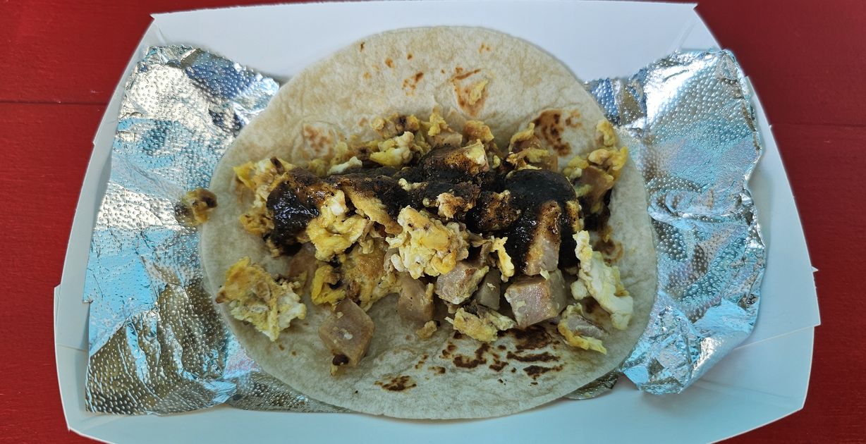 Spam & Egg Taco at Tacali Order for Pickup in DOWNTOWN LOS ANGELES, CA 90013 | YourMenu® Online Ordering