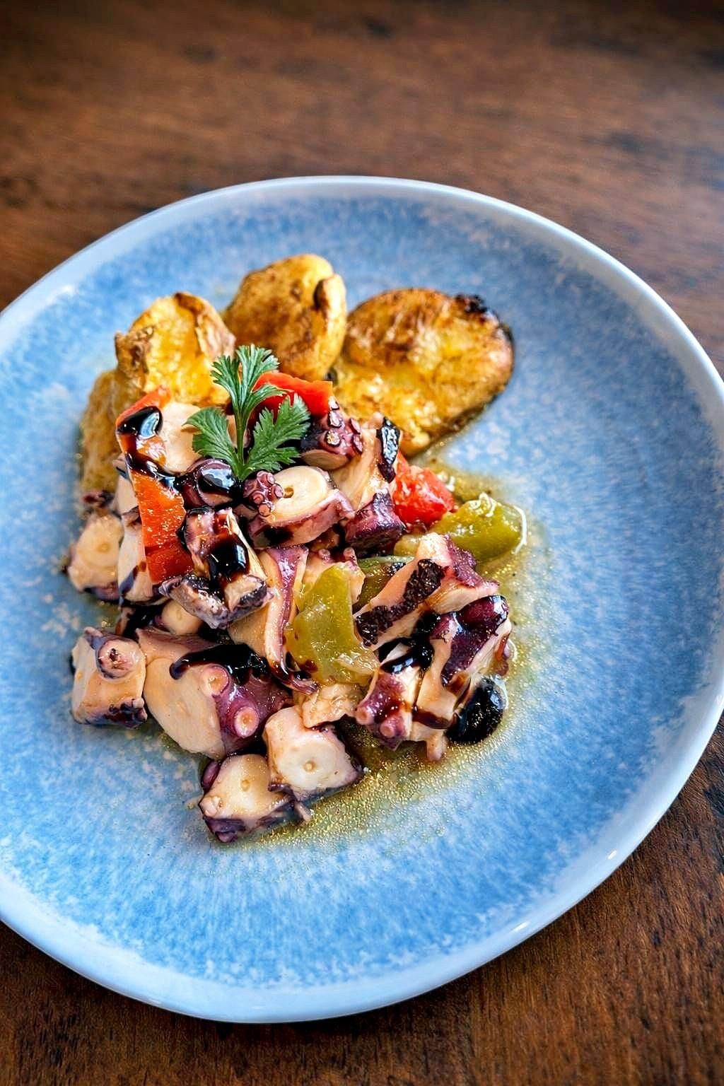 Lagos Octopus Salad at MOH CAFE in Dania Beach, FL 33004 | YourMenu® Online Ordering