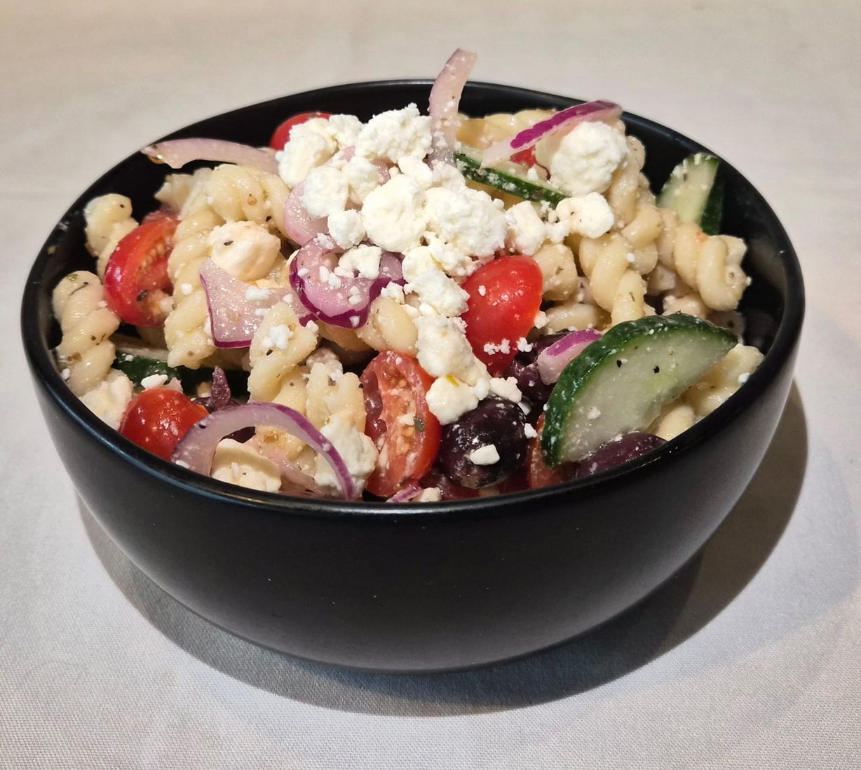 Greek Pasta Salad at La Fraiche Pasta Box in Miami, FL 33137 | YourMenu® Online Ordering