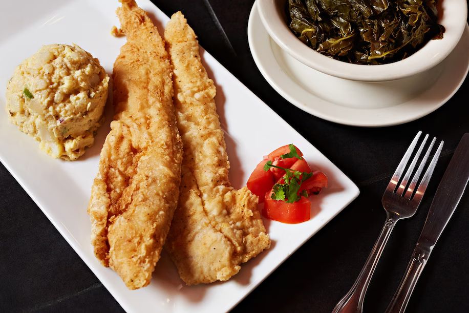 Fried Whiting Dinner at HITCHING POST RESTAURANT in WASHINGTON, DC 20011 | YourMenu® Online Ordering