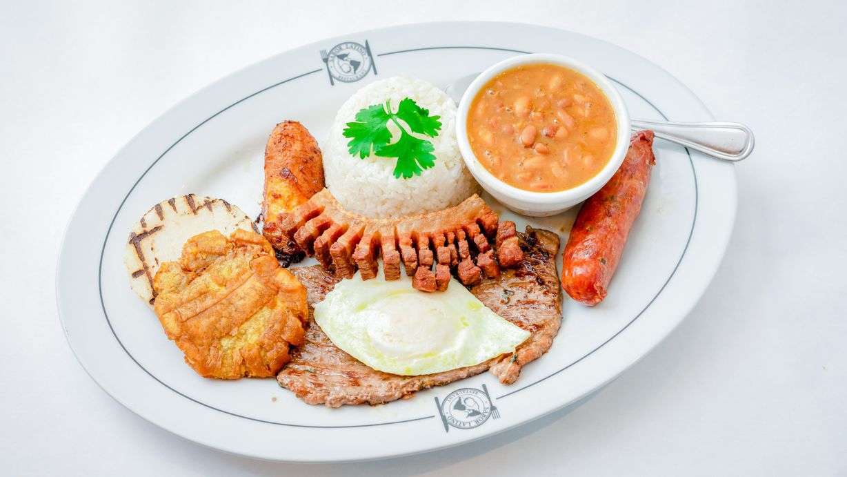BANDEJA PAISA at Sabor Latino Restaurant | Boynton Beach in Boynton Beach, FL 33426 | YourMenu® Online Ordering