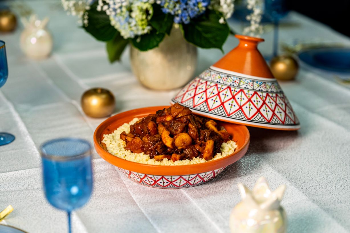 Beef Cubes & Dried Fruit Stew at Yossef’s Holiday Menu in Owings Mills, MD 21117 | YourMenu® Online Ordering