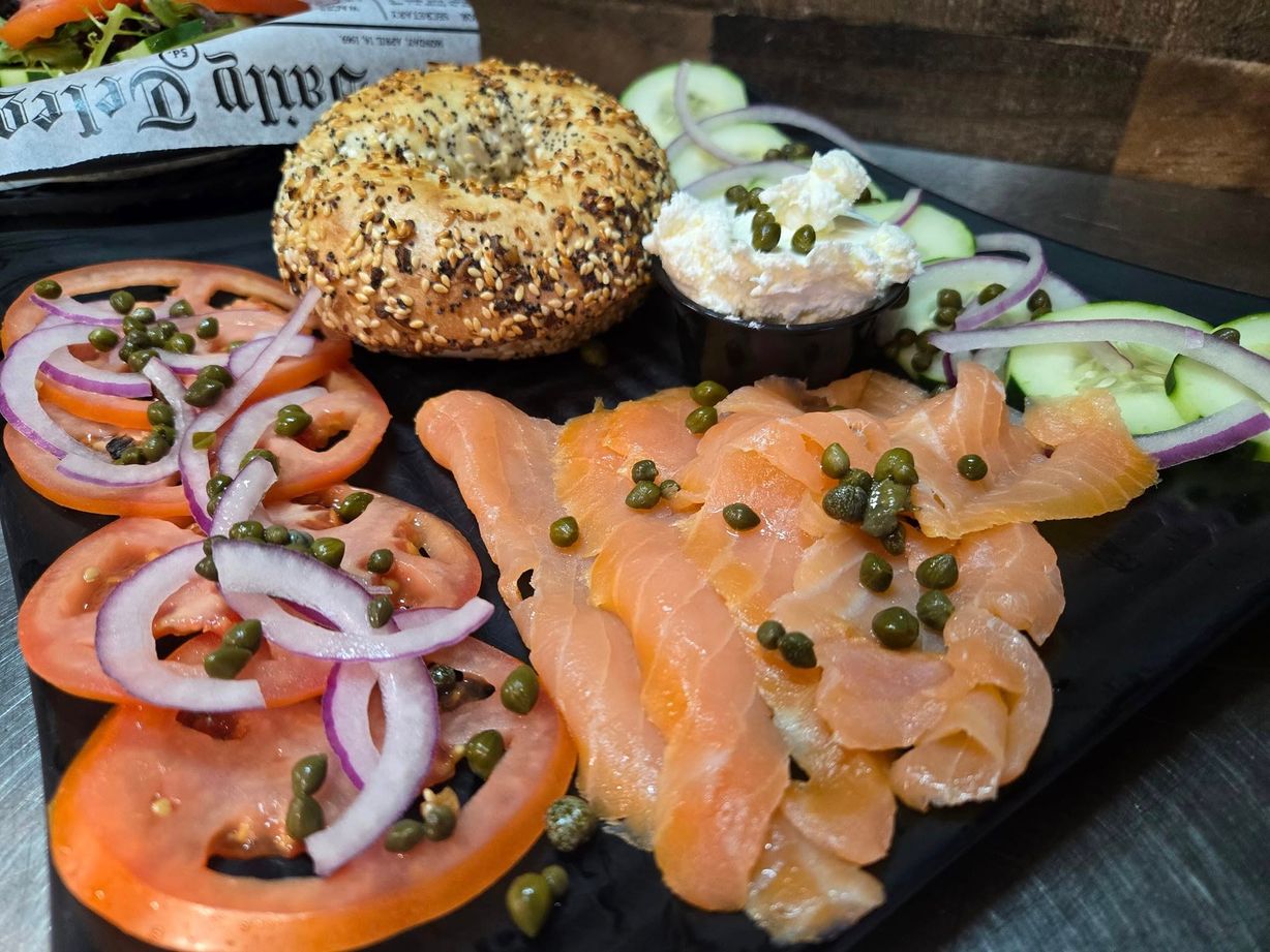 BAGEL & LOX PLATTER at The Exchange in Colorado Springs, CO 80903 | YourMenu® Online Ordering