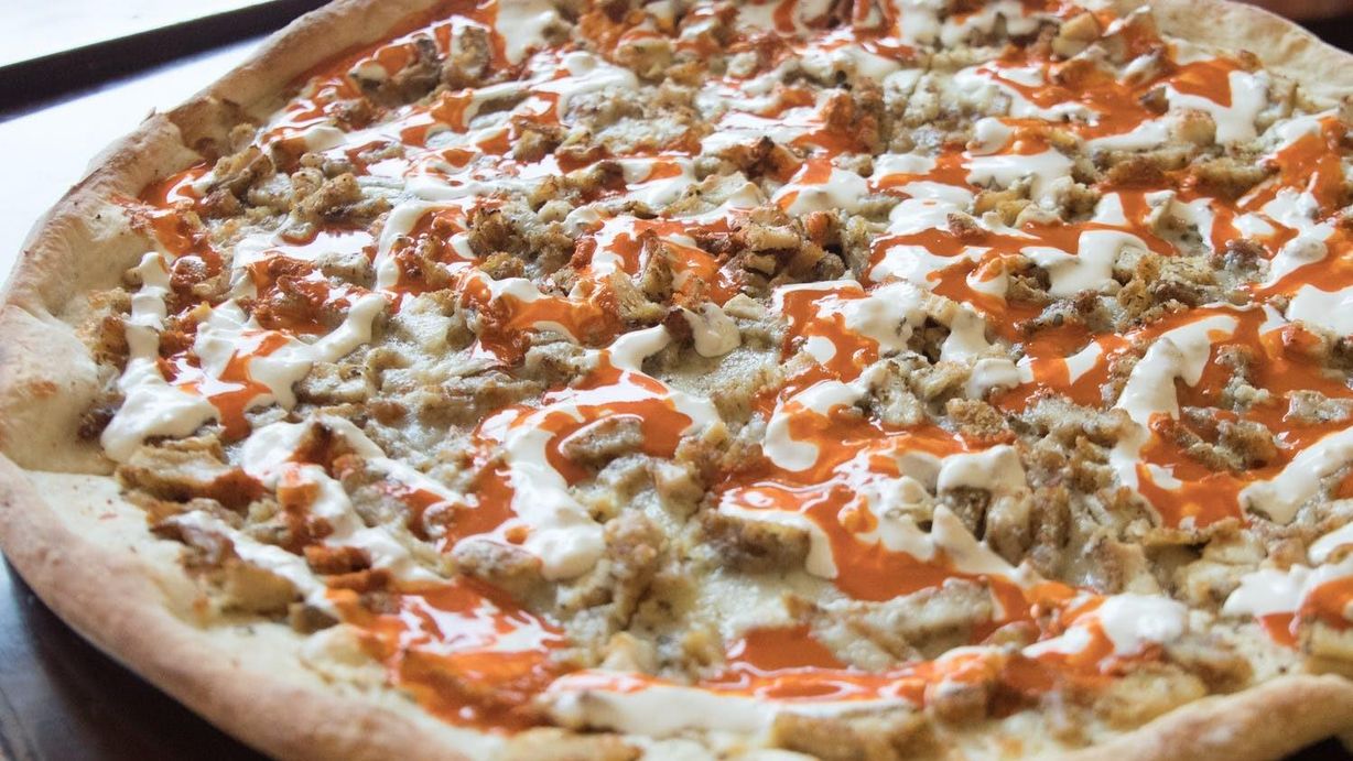 Buffalo Chicken Pizza at Pizza Express in Glen Burnie, MD 21061 | YourMenu® Online Ordering