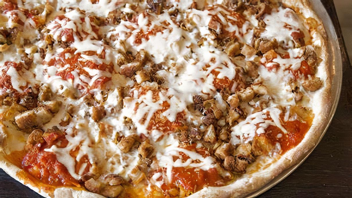 Chicken Parmesan Pizza at Pizza Express in Glen Burnie, MD 21061 | YourMenu® Online Ordering