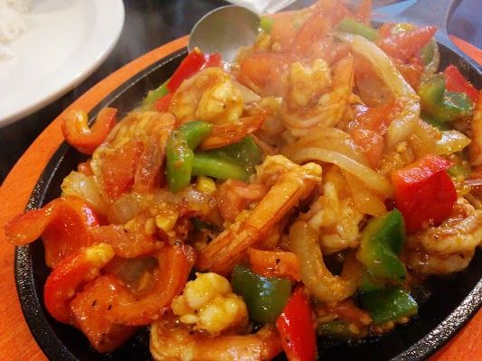 Sizzling Gambas at Matthew's Grill in GAITHERSBURG, MD 20878 | YourMenu® Online Ordering