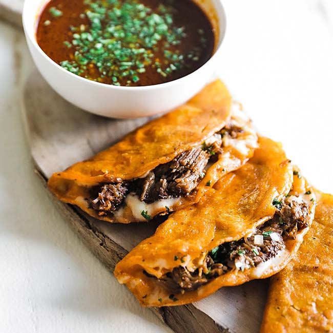 Queso Birria Tacos at El Patron Deli Mexicano and Salvadoreño in White Plains, MD 20695 | YourMenu® Online Ordering