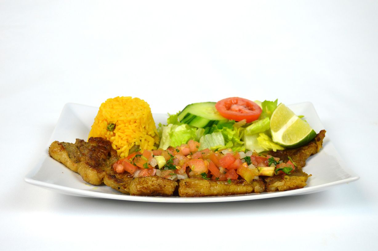 Carne asada/Grilled beef at El Patron Deli Mexicano and Salvadoreño in White Plains, MD 20695 | YourMenu® Online Ordering