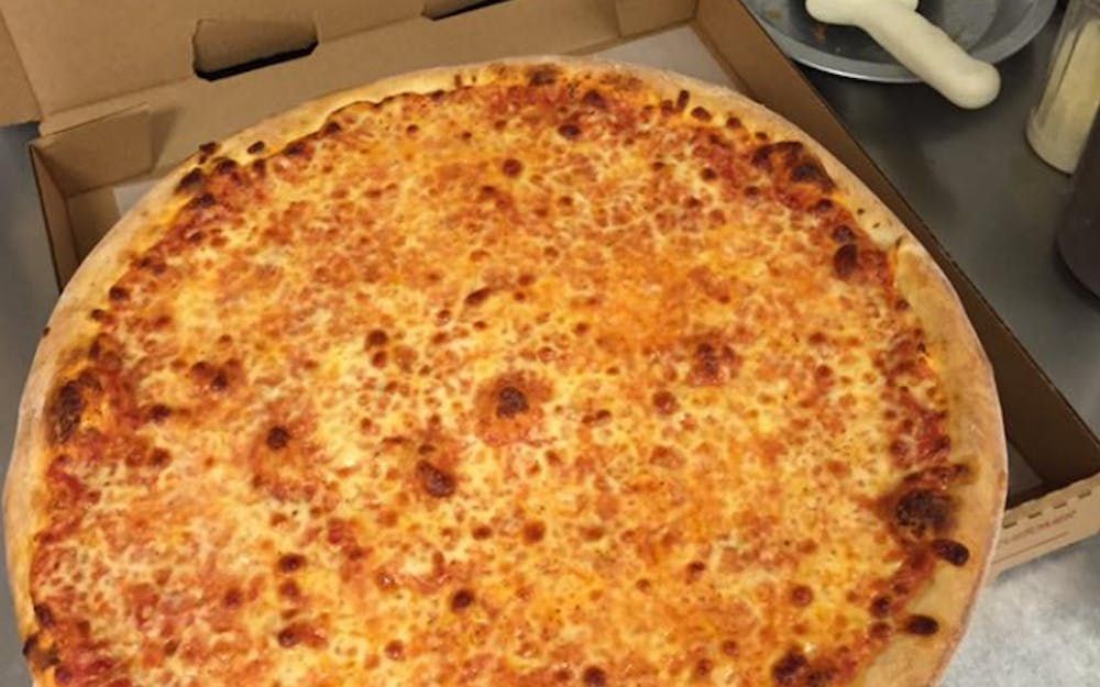 Med 14" Cheese Pizza at Grandpa's Pizza in BONITA SPRINGS, FL 34135 | YourMenu® Online Ordering