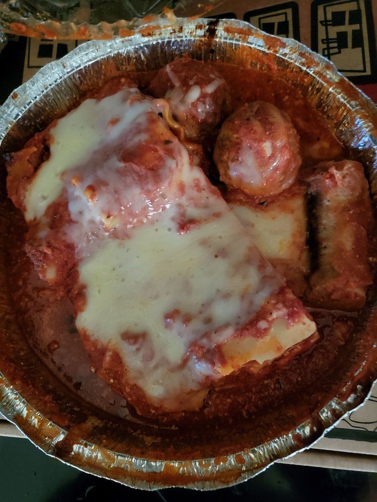 Lasagna with Meat at Grandpa's Pizza in BONITA SPRINGS, FL 34135 | YourMenu® Online Ordering