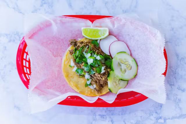 Carnitas Taco at J & J Mex-Taqueria #2 in Washington, DC 20011 | YourMenu® Online Ordering