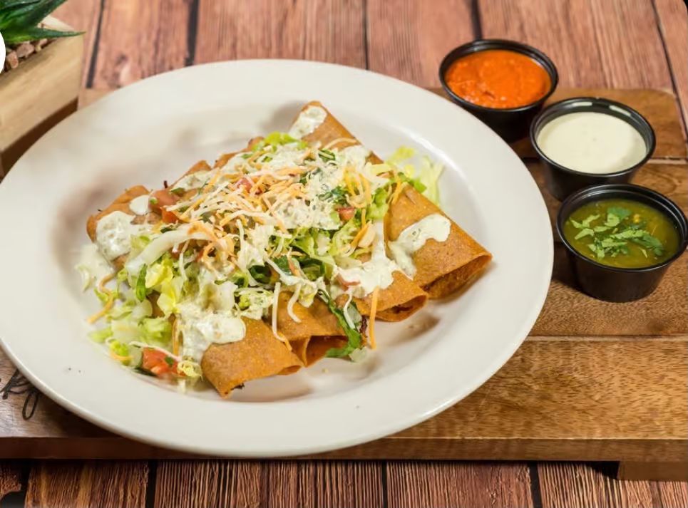 Flautas at J & J Mex-Taqueria #2 in Washington, DC 20011 | YourMenu® Online Ordering