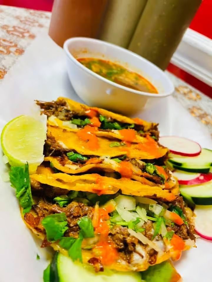 Birria Tacos at J & J Mex-Taqueria #2 in Washington, DC 20011 | YourMenu® Online Ordering