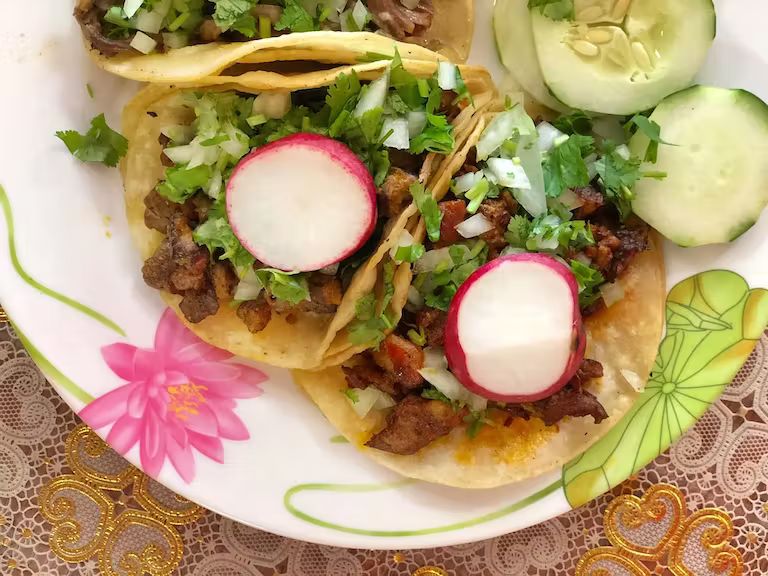 Pastor taco at J & J Mex-Taqueria #2 in Washington, DC 20011 | YourMenu® Online Ordering