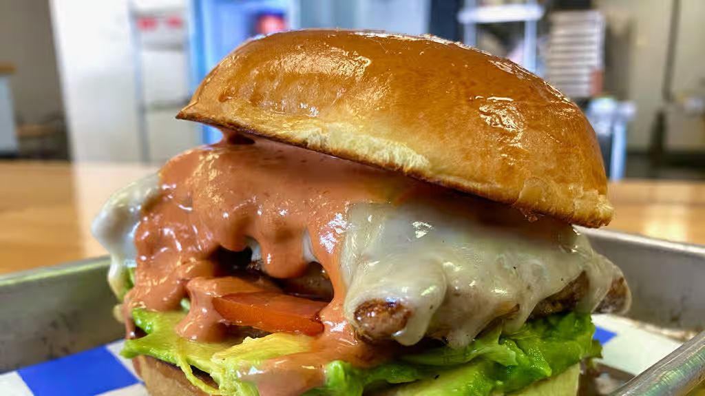 Chipotle Coffee Rubbed Chicken Sandwich at Frank's Burger Place in SILVER SPRING, MD 20902 | YourMenu® Online Ordering