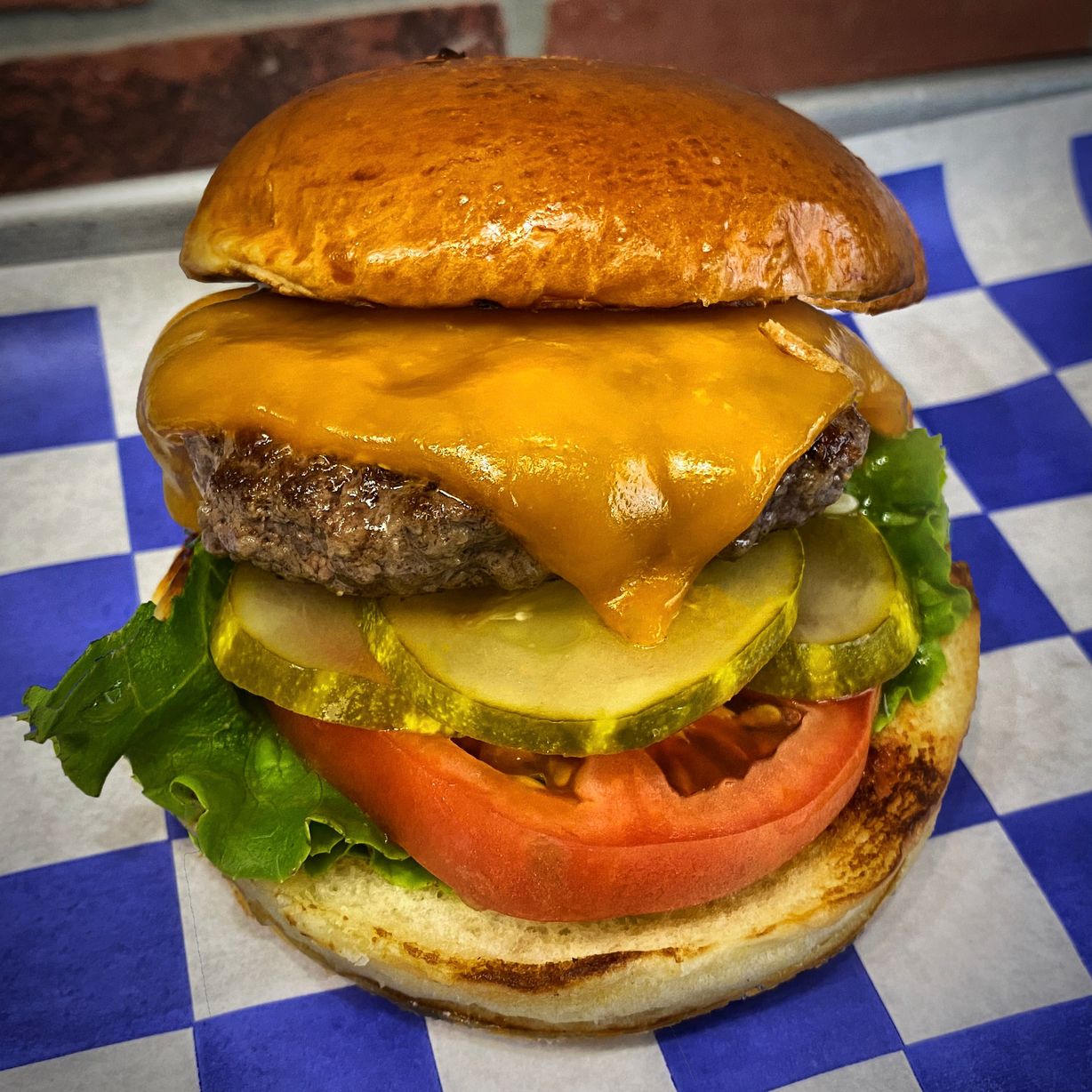 Frank's Cheese Burger at Frank's Burger Place in SILVER SPRING, MD 20902 | YourMenu® Online Ordering