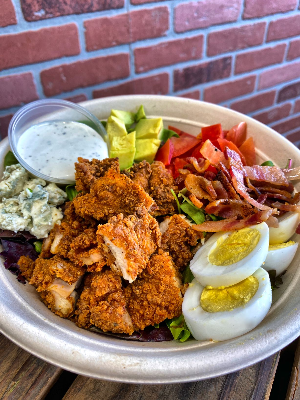 Blackened Chicken Cobb Salad at Frank's Burger Place in SILVER SPRING, MD 20902 | YourMenu® Online Ordering