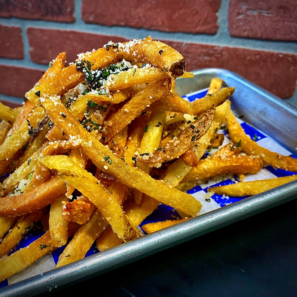 Rosemary Parm Fries at Frank's Burger Place in SILVER SPRING, MD 20902 | YourMenu® Online Ordering