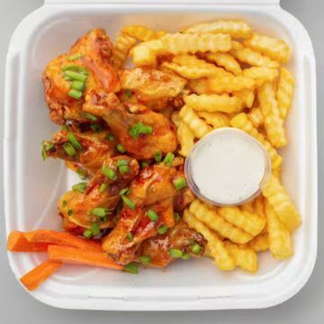 Lemon Pepper Wings (7) at FOOD MADNESS CAFE in Boca Raton, FL 33487 | YourMenu® Online Ordering