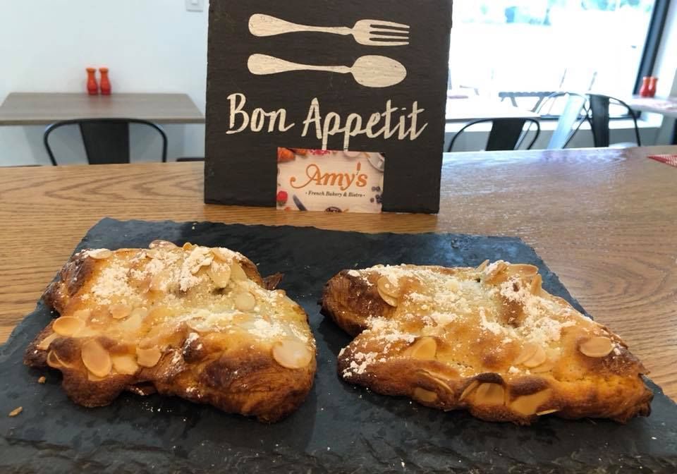 Almond Croissant at Amy's French Bakery & Bistro in POMPANO BEACH, FL 33060 | YourMenu® Online Ordering