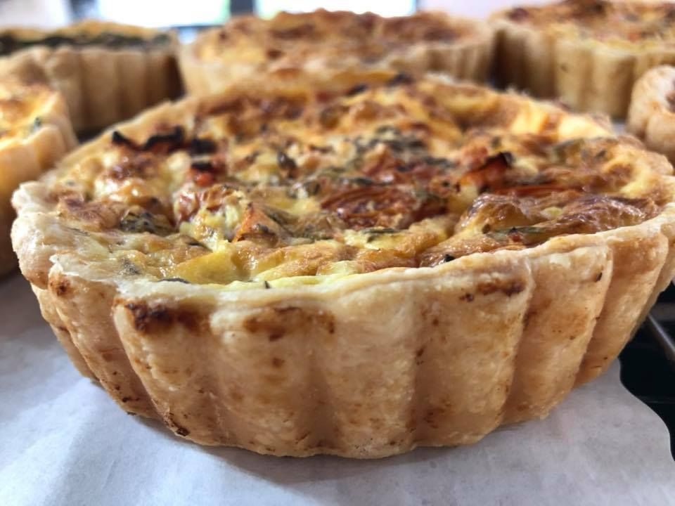 Bacon & Brie Quiche at Amy's French Bakery & Bistro in POMPANO BEACH, FL 33060 | YourMenu® Online Ordering