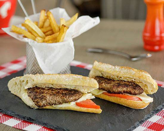 The Patty Sandwich at Amy's French Bakery & Bistro in POMPANO BEACH, FL 33060 | YourMenu® Online Ordering