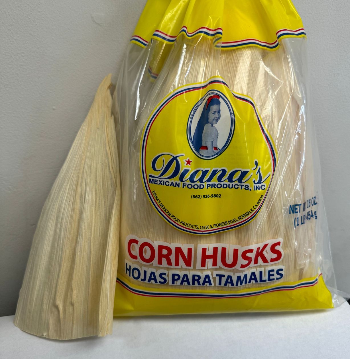 Corn Husks (Hojas para tamales) at Diana's Online Ordering in Gardena, CA 90247-4720 | YourMenu® Online Ordering