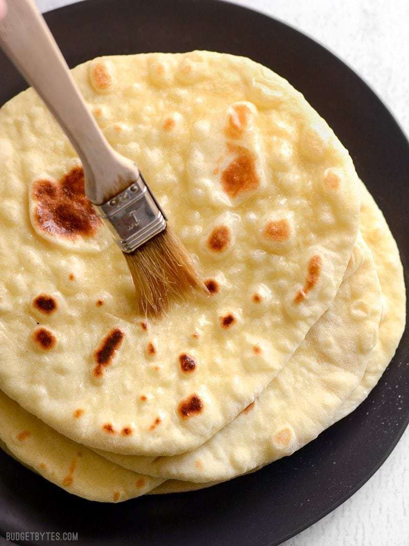 Butter Naan at Olives Pizza & Grill Indian Cuisine in GAINESVILLE, VA 20155 | YourMenu® Online Ordering