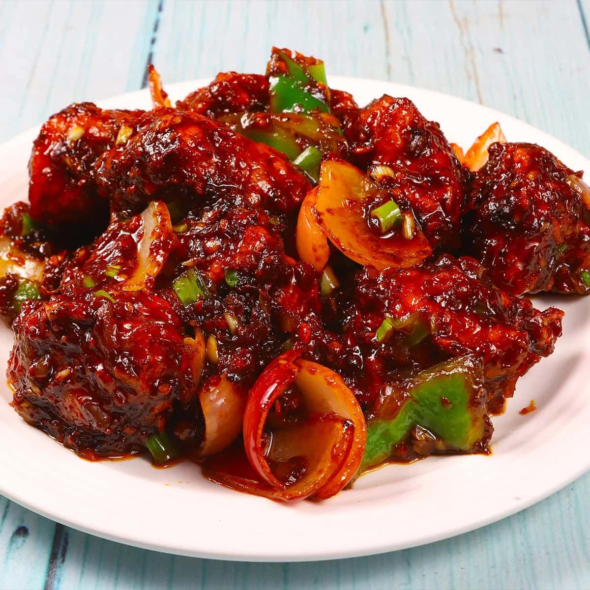 Chilly Chicken at Olives Pizza & Grill Indian Cuisine in GAINESVILLE, VA 20155 | YourMenu® Online Ordering