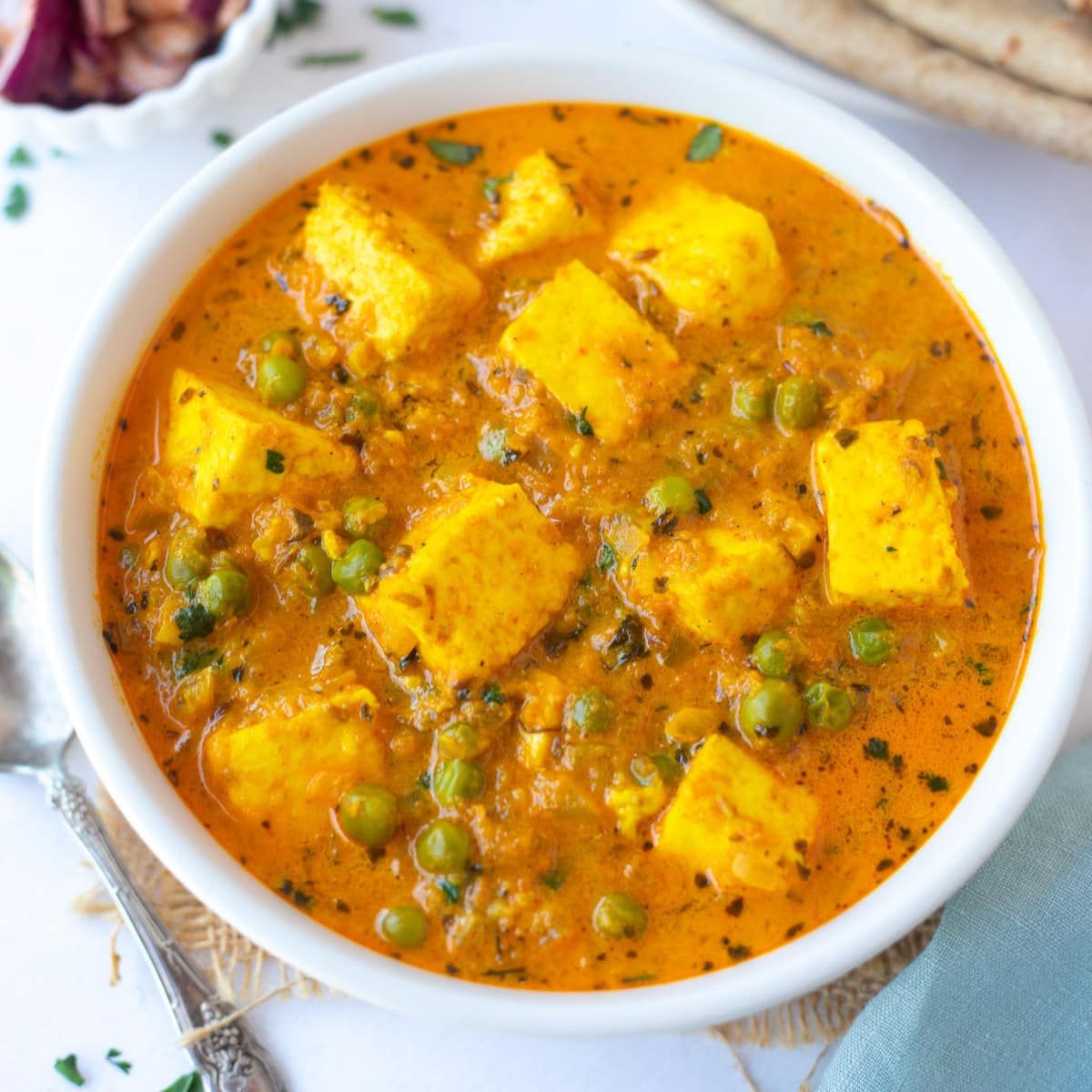 Matar Paneer at Olives Pizza & Grill Indian Cuisine in GAINESVILLE, VA 20155 | YourMenu® Online Ordering