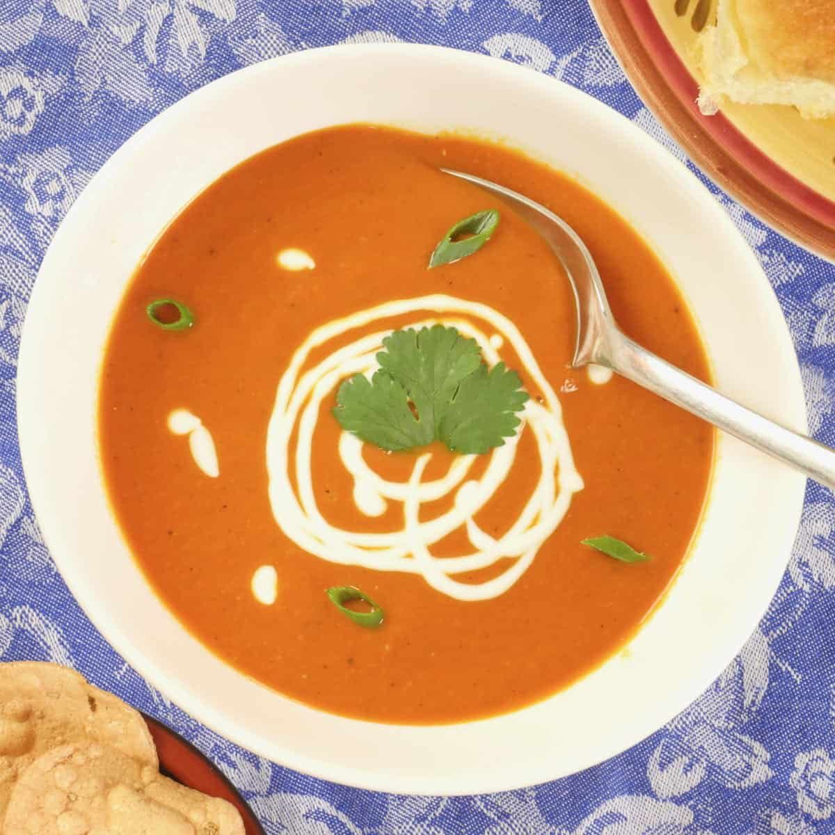 Tomato Soup at Olives Pizza & Grill Indian Cuisine in GAINESVILLE, VA 20155 | YourMenu® Online Ordering