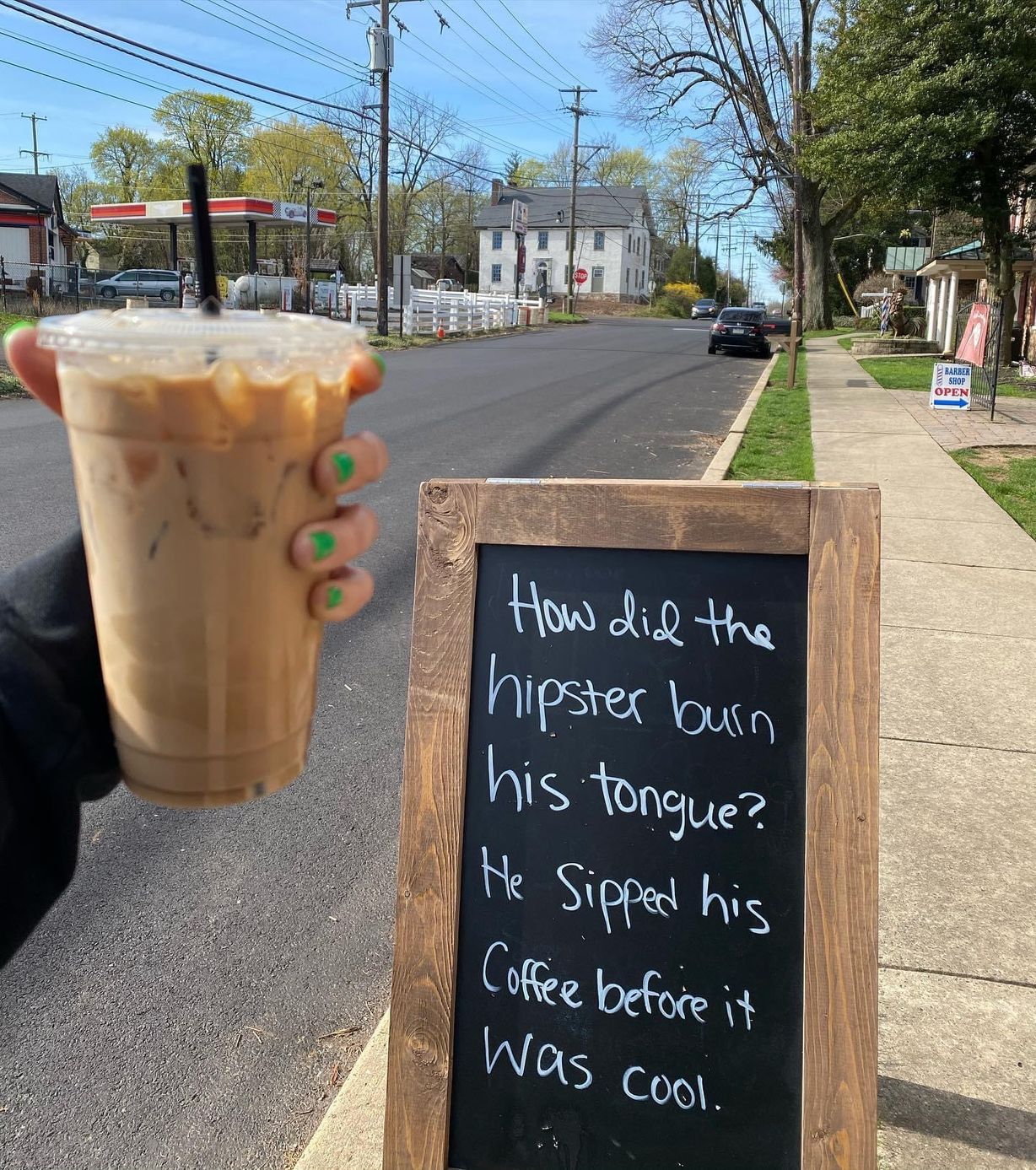 Iced Latte 20oz at Meadowlark Bakery & Cafe in WARMINSTER, PA 18974 | YourMenu® Online Ordering