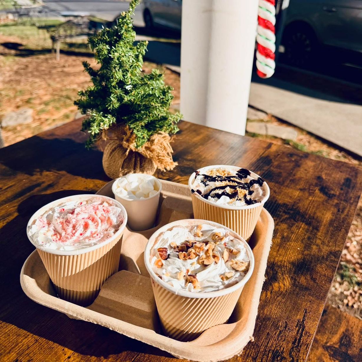 Hot Chocolate Flight at Meadowlark Bakery & Cafe in WARMINSTER, PA 18974 | YourMenu® Online Ordering