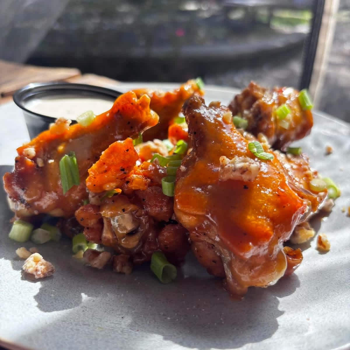 HE KEEPTH ALL HIS BONES (Blackberry Wing Special) at Meadowlark Bakery & Cafe in WARMINSTER, PA 18974 | YourMenu® Online Ordering