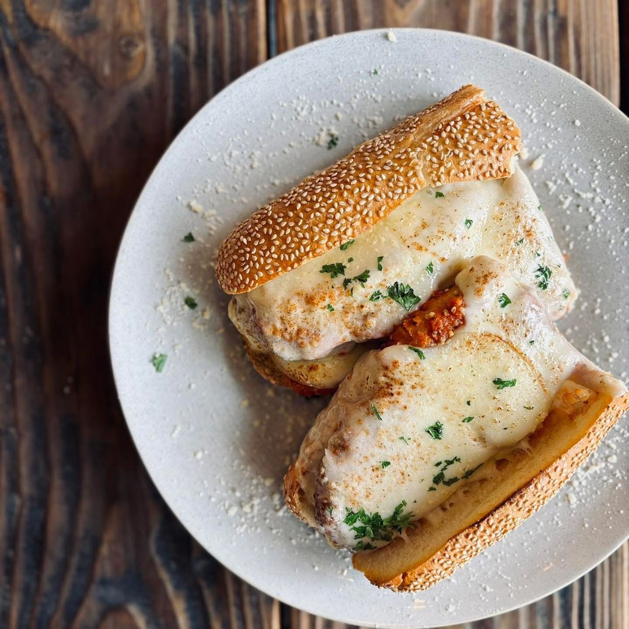 Compassions Never Fail (Chicken Parm Hoagie) at Meadowlark Bakery & Cafe in WARMINSTER, PA 18974 | YourMenu® Online Ordering