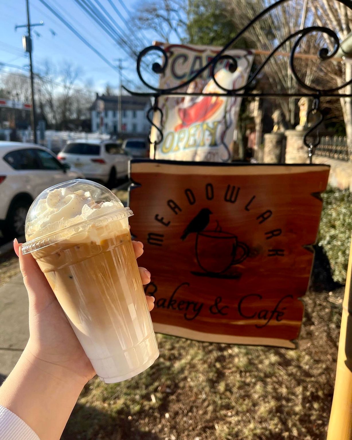 Iced Latte 24oz at Meadowlark Bakery & Cafe in WARMINSTER, PA 18974 | YourMenu® Online Ordering
