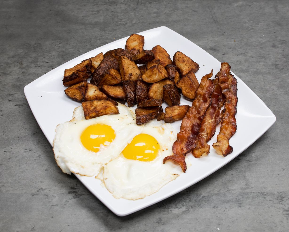 Two Eggs & Bacon at Sweet Mama's Restaurant in Orlando, FL 32832 | YourMenu® Online Ordering