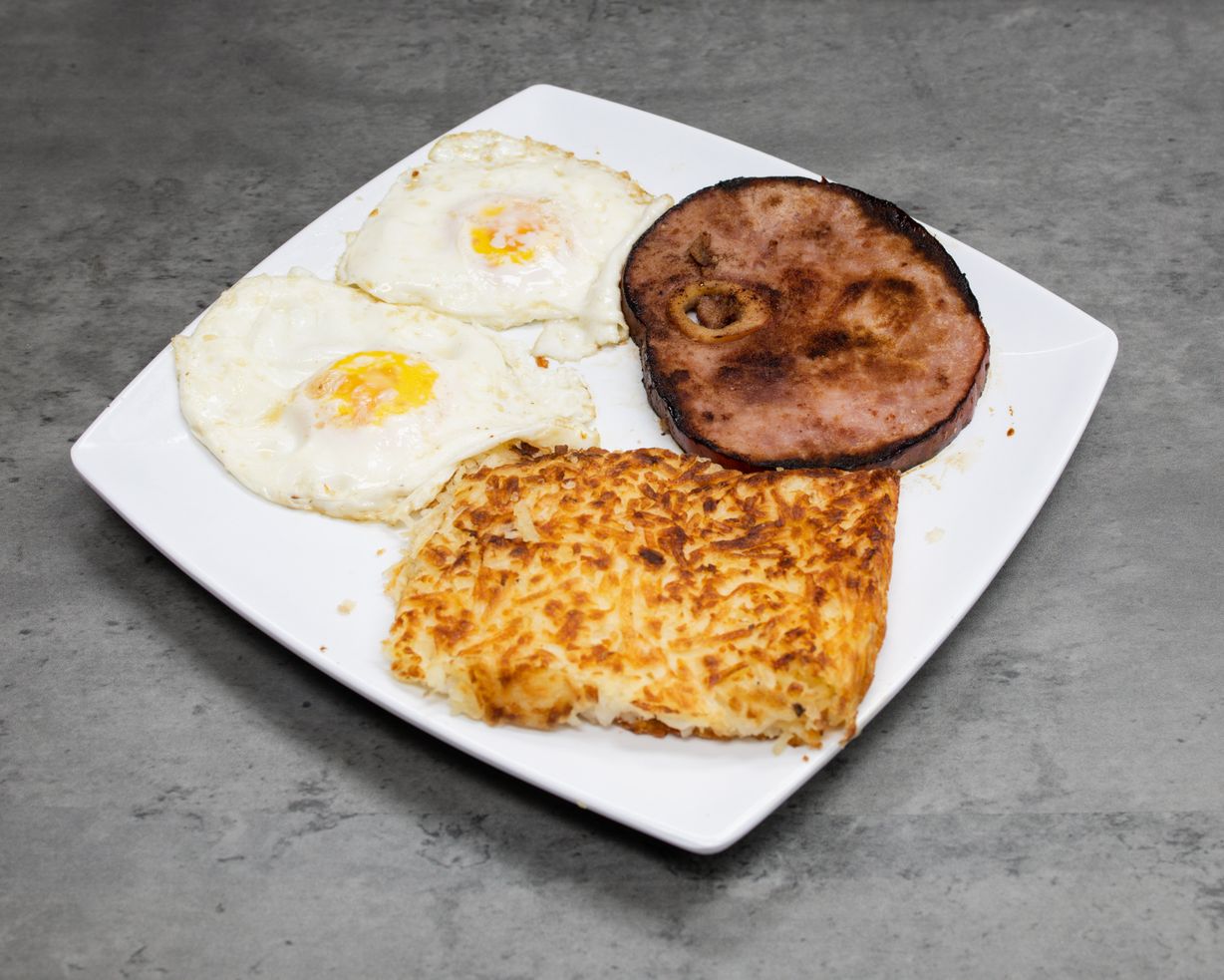 Two Eggs & Bone in Ham at Sweet Mama's Restaurant in Orlando, FL 32832 | YourMenu® Online Ordering