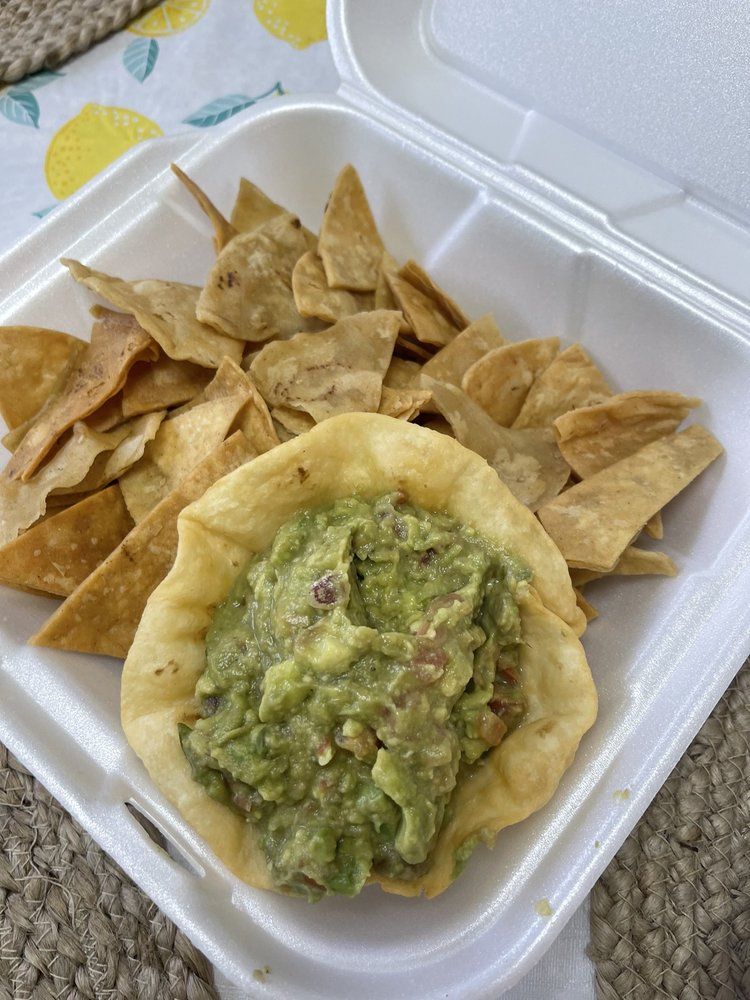 Sm. Guacamole & Chips at Taco Vazquez (in Chevron Gas Station) in Fort Myers, FL 33908 | YourMenu® Online Ordering