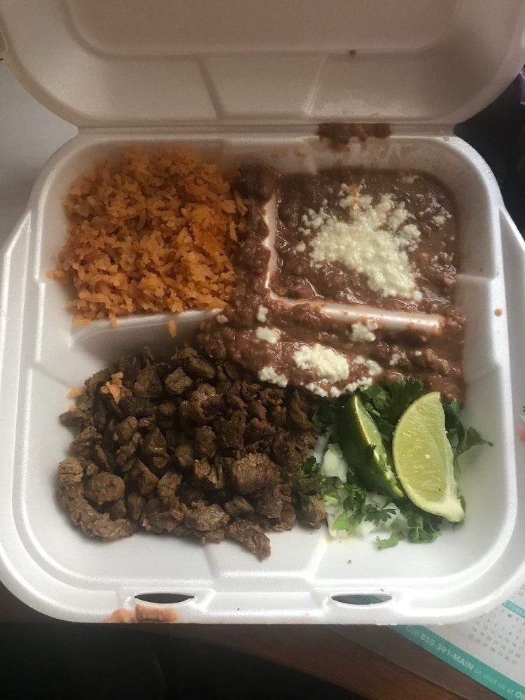 Mexican Plate at Taco Vazquez (in Chevron Gas Station) in Fort Myers, FL 33908 | YourMenu® Online Ordering