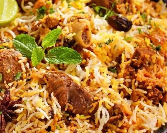 Goat Biryani at Zaiqa Restaurant and Grill in HANOVER, MD 210761433 | YourMenu® Online Ordering