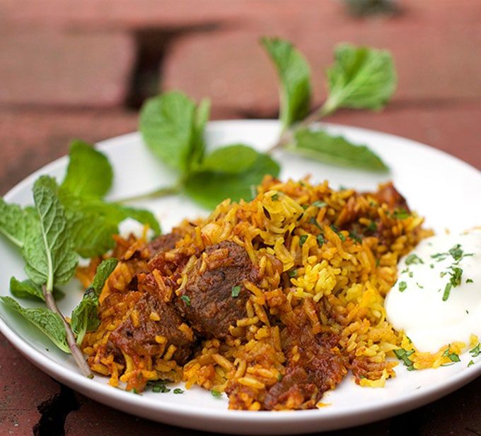 Lamb Biryani at Zaiqa Restaurant and Grill in HANOVER, MD 210761433 | YourMenu® Online Ordering